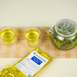 trà móc câu pha nước