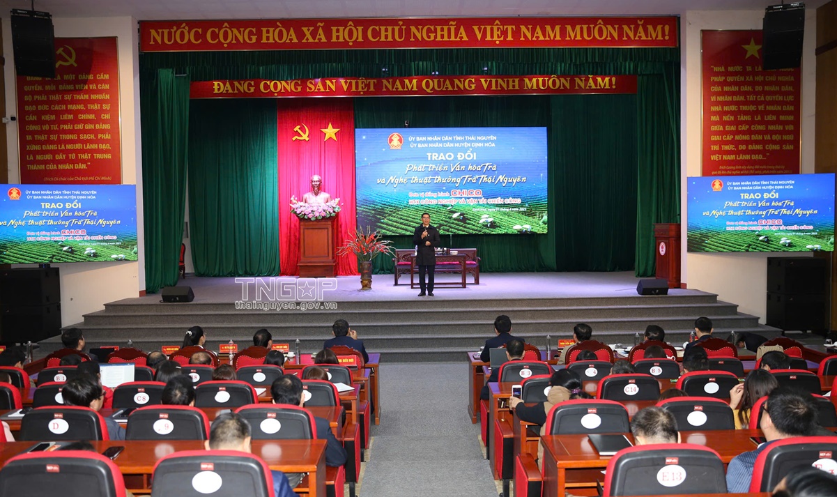 Nâng cao kiến thức, kỹ năng về văn hóa trà và nghệ thuật thưởng trà Thái Nguyên